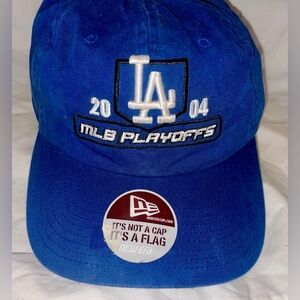 Los Angeles Dodgers New Era  2004 MLB Playoffs Strapback Cap Hat Collectors Item